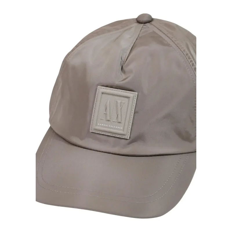 Armani Exchange Herren Baseballmütze Grau aus Polyester