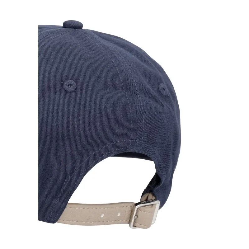 Calvin Klein Herren Cap aus Baumwolle mit Colorblock-Design aus Mischgewebe, Blau