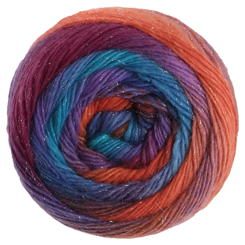 Meilenweit 100 Merino Color Mix Sparks Sockenwolle