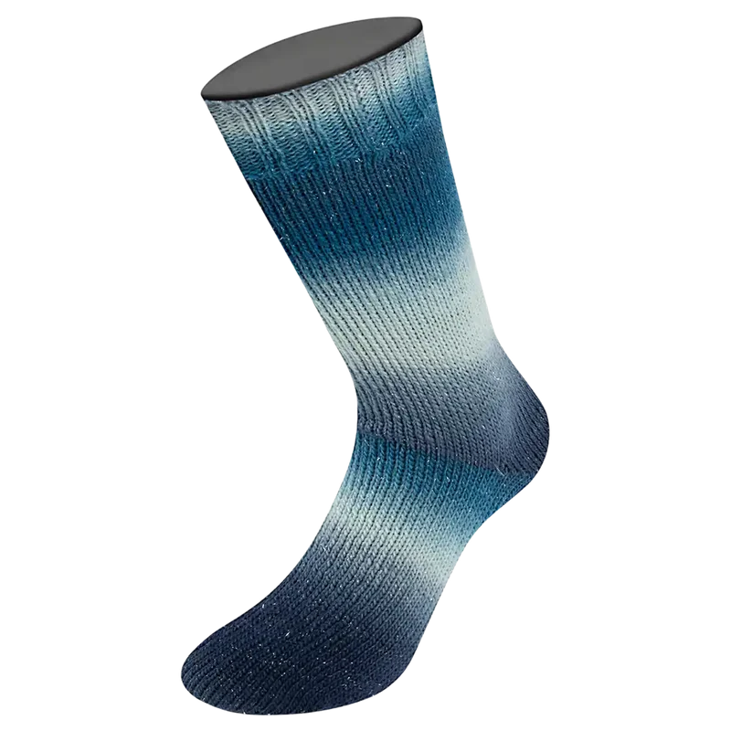 Meilenweit 100 Merino Color Mix Sparks Sockenwolle