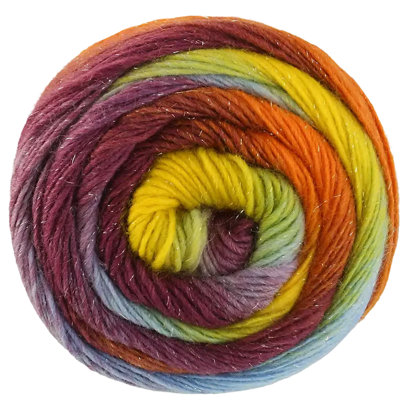 Meilenweit 100 Merino Color Mix Sparks Sockenwolle