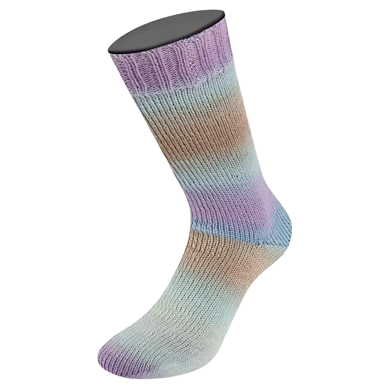 Meilenweit 100 Merino Color Mix Sparks Sockenwolle