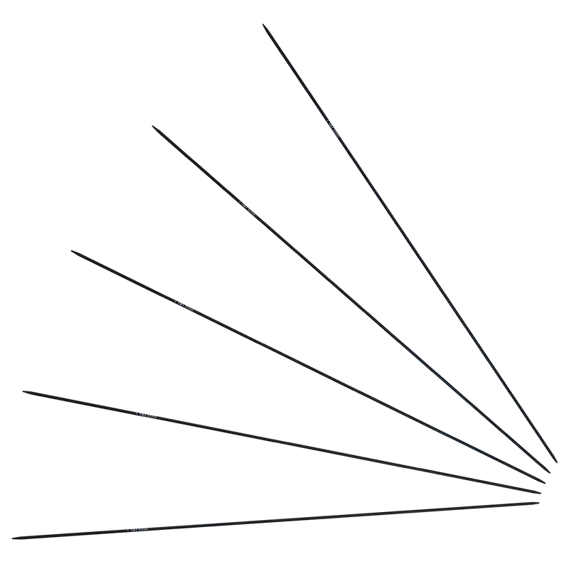 Karbonz Sockenstricknadeln 15 cm