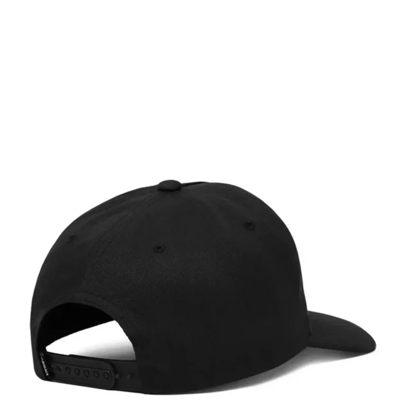 Herren-Cap aus schwarzem Baumwollstoff mit Baseballkappe – Frühlings- und Sommeraccessoire