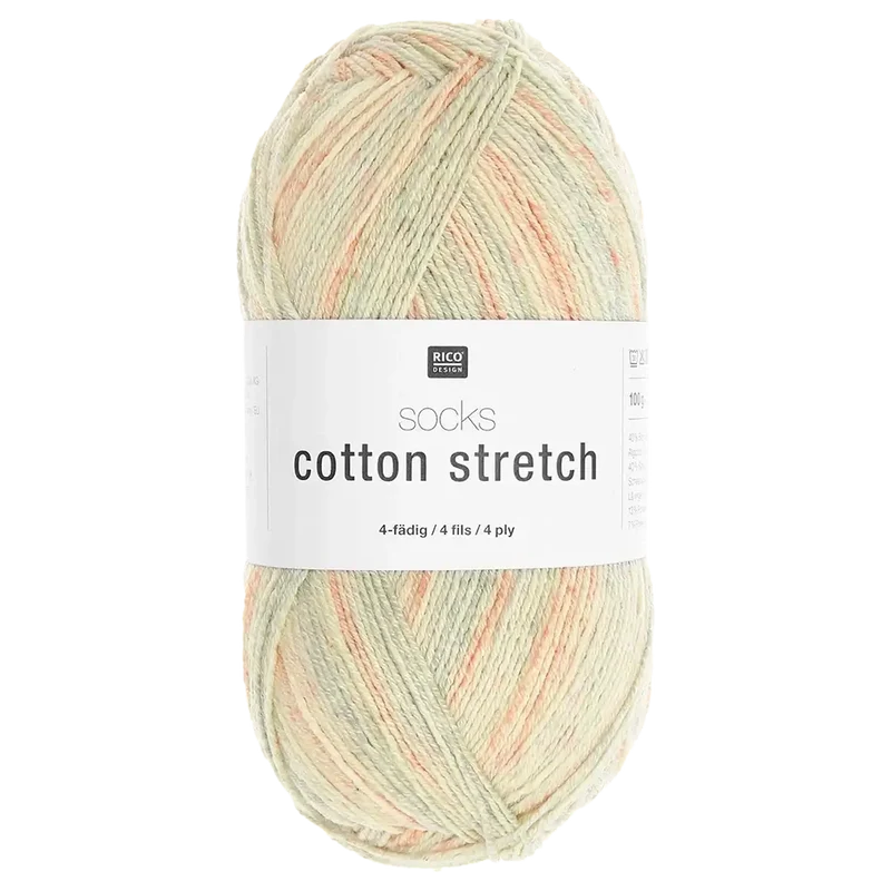Socks Cotton Stretch 4-fach Sockenwolle