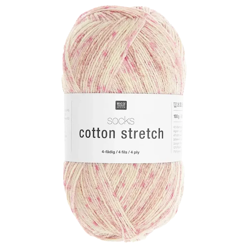 Socks Cotton Stretch 4-fach Sockenwolle