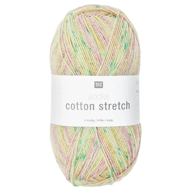 Socks Cotton Stretch 4-fach Sockenwolle