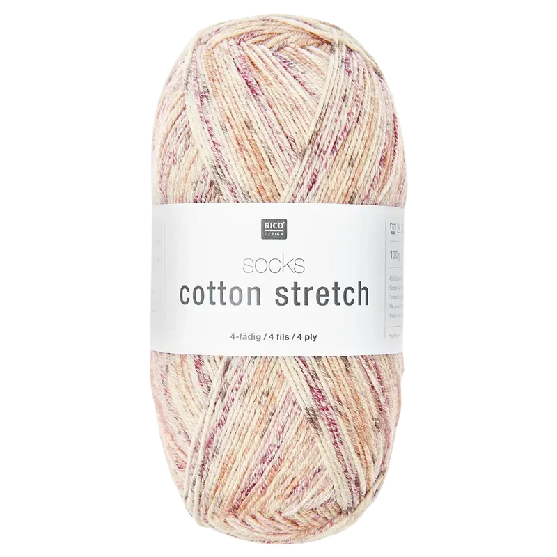 Socks Cotton Stretch 4-fach Sockenwolle