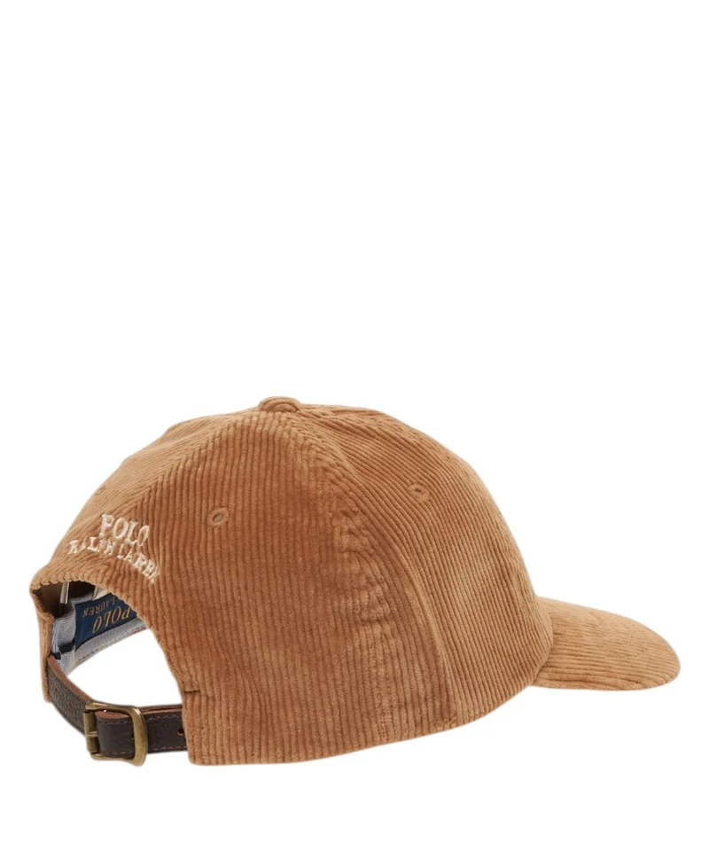 Cappello baseball in velluto a coste
