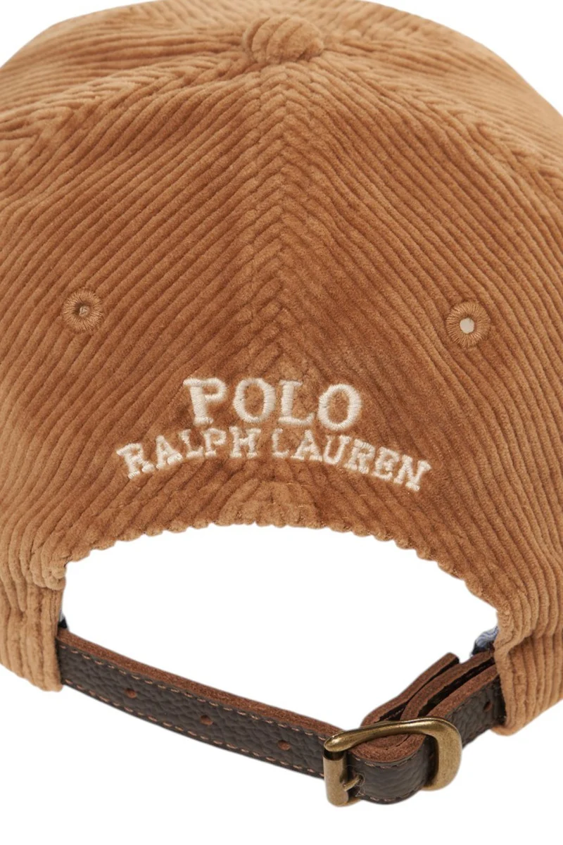Cappello baseball in velluto a coste