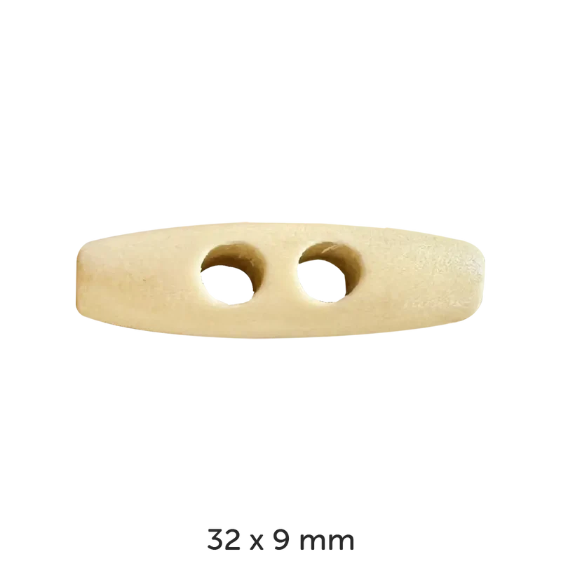 Holzknopf Knebel