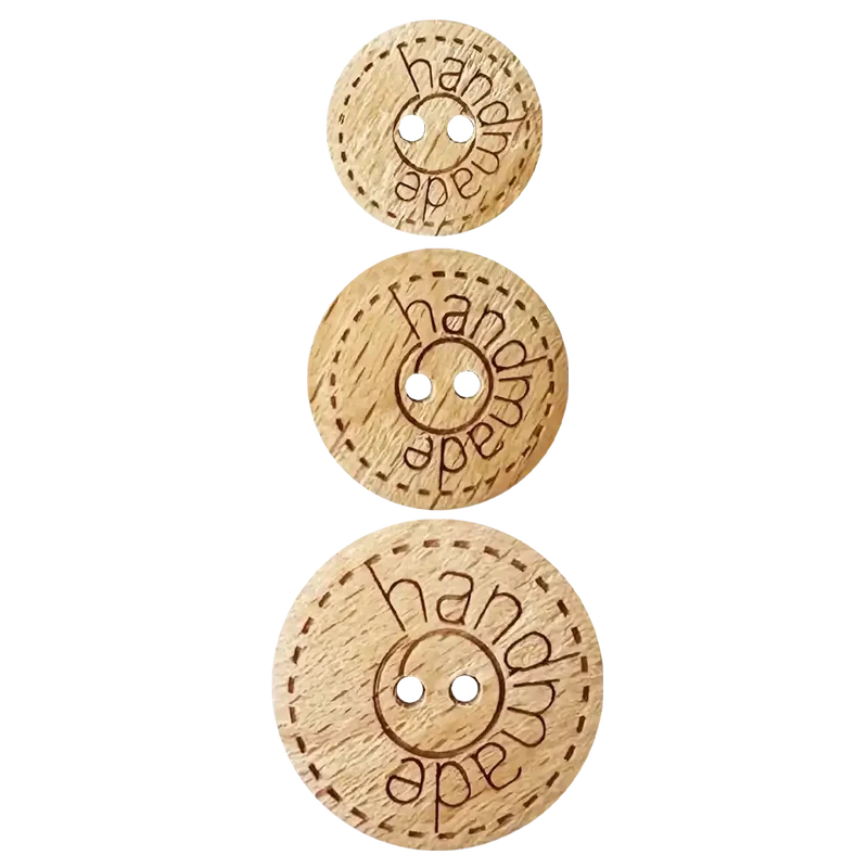 Holzknopf Handmade