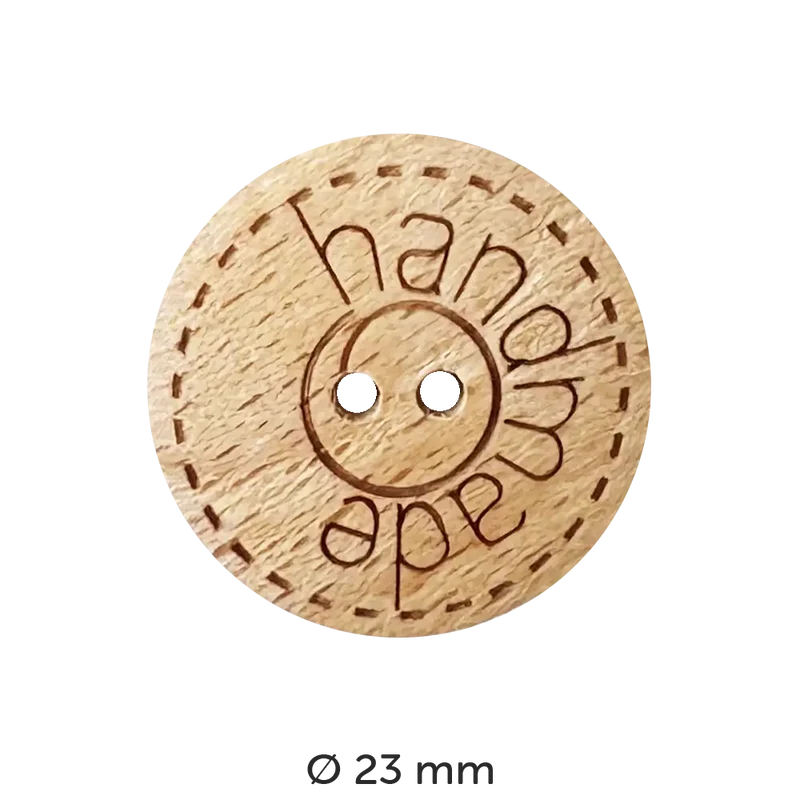 Holzknopf Handmade