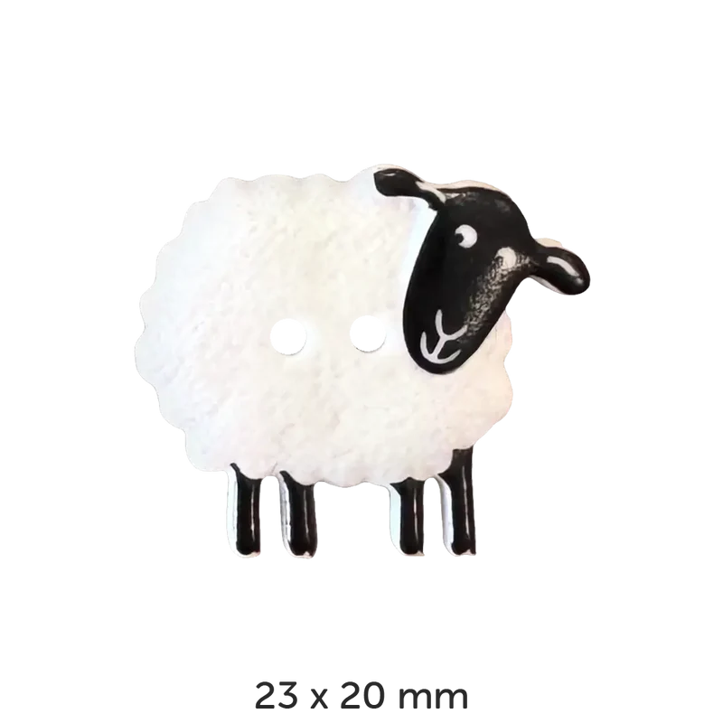 Figurenknopf Tiere