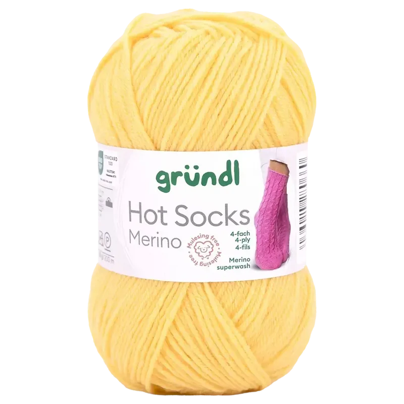 Hot Socks Merino 4-fach Sockenwolle