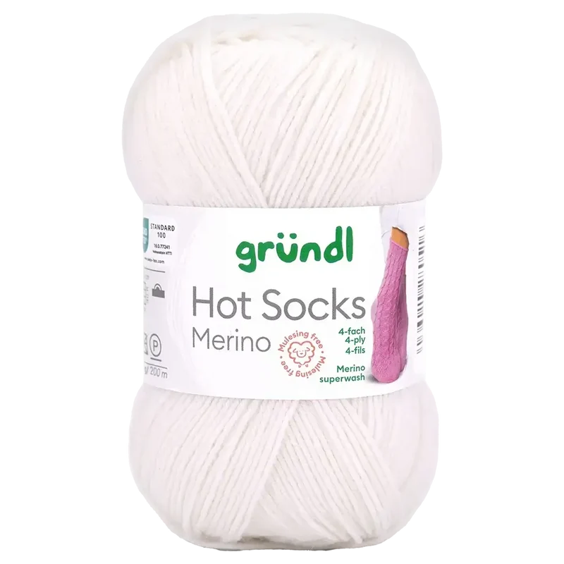Hot Socks Merino 4-fach Sockenwolle