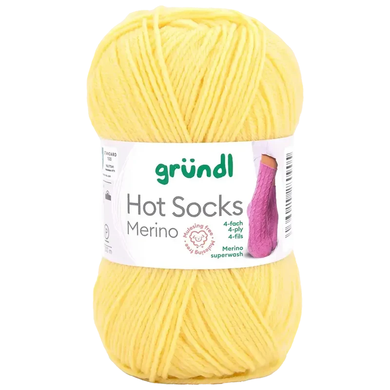 Hot Socks Merino 4-fach Sockenwolle