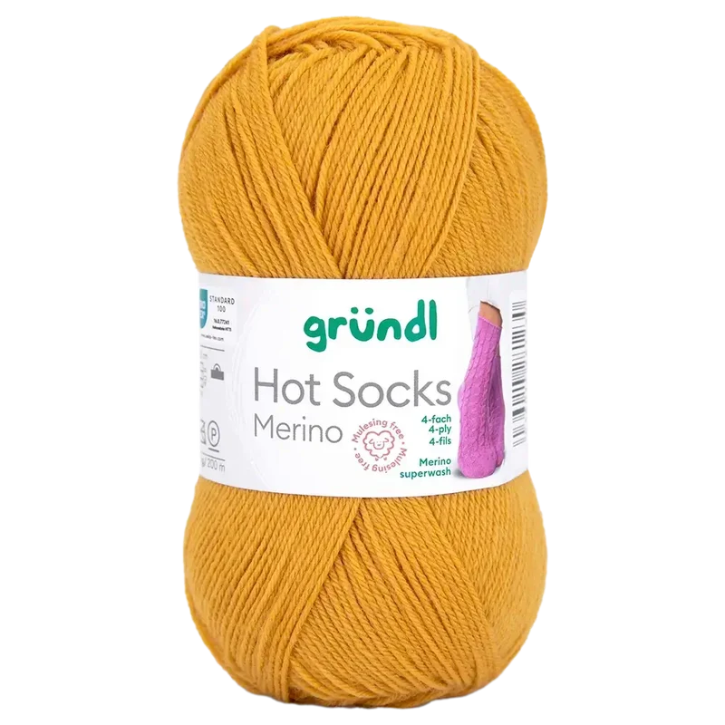 Hot Socks Merino 4-fach Sockenwolle
