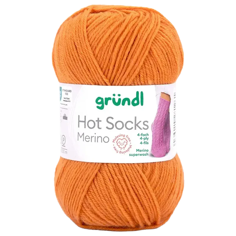 Hot Socks Merino 4-fach Sockenwolle