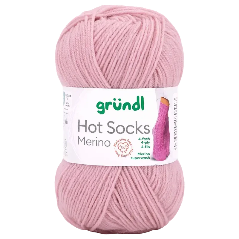 Hot Socks Merino 4-fach Sockenwolle