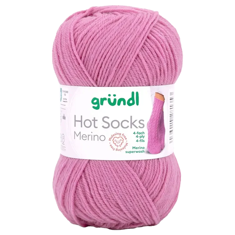 Hot Socks Merino 4-fach Sockenwolle