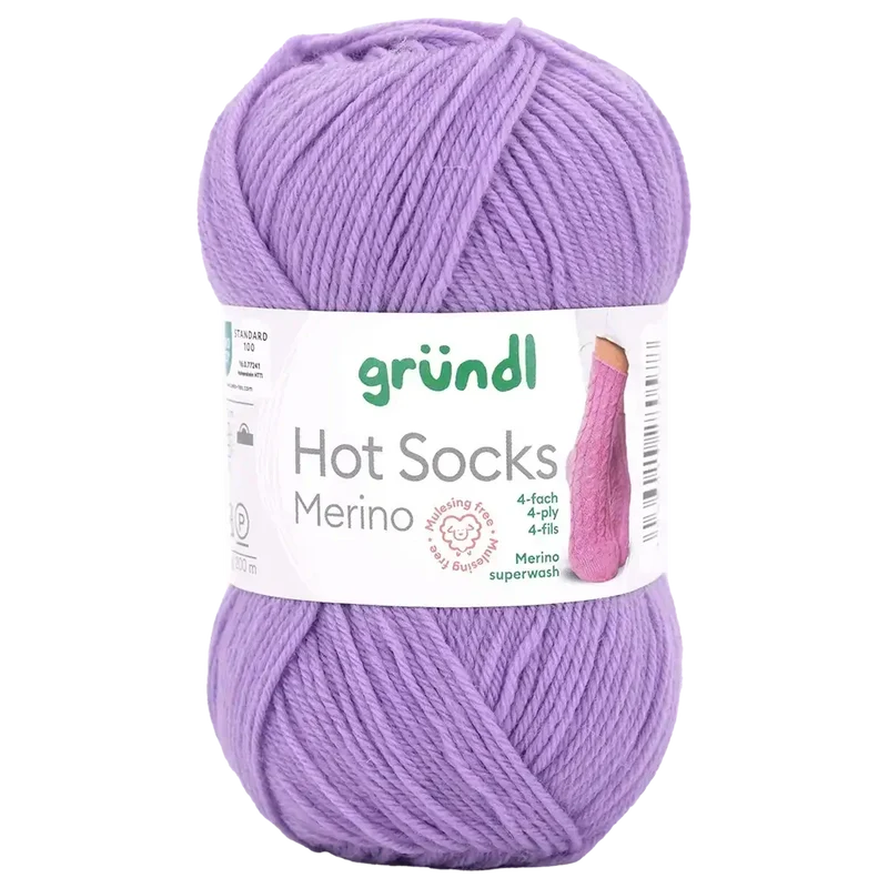 Hot Socks Merino 4-fach Sockenwolle