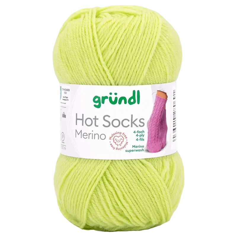 Hot Socks Merino 4-fach Sockenwolle
