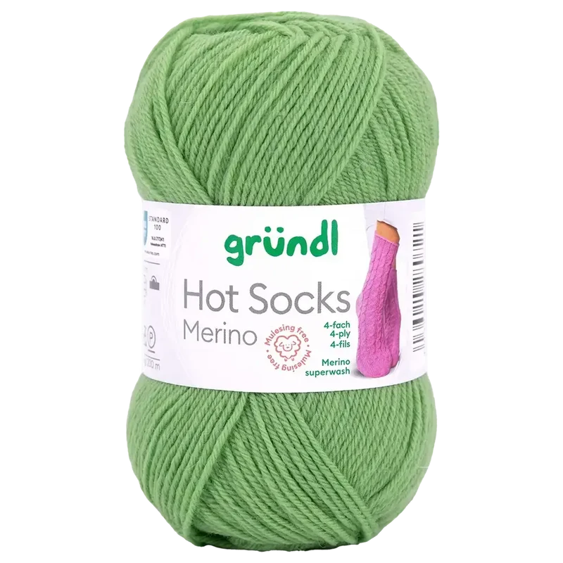 Hot Socks Merino 4-fach Sockenwolle
