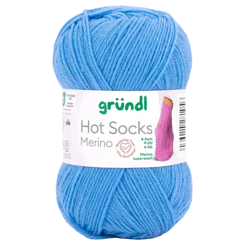 Hot Socks Merino 4-fach Sockenwolle