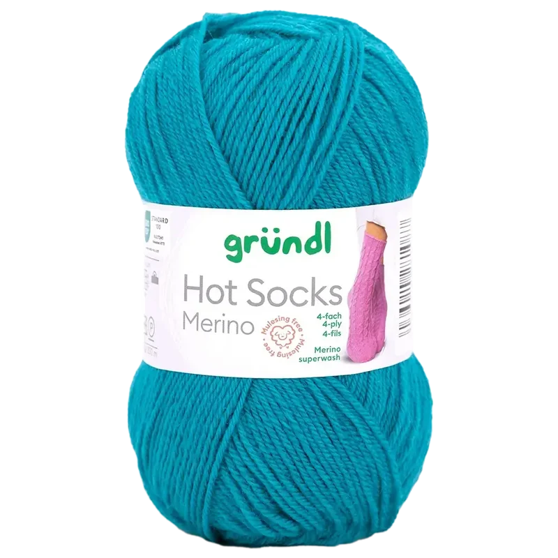 Hot Socks Merino 4-fach Sockenwolle