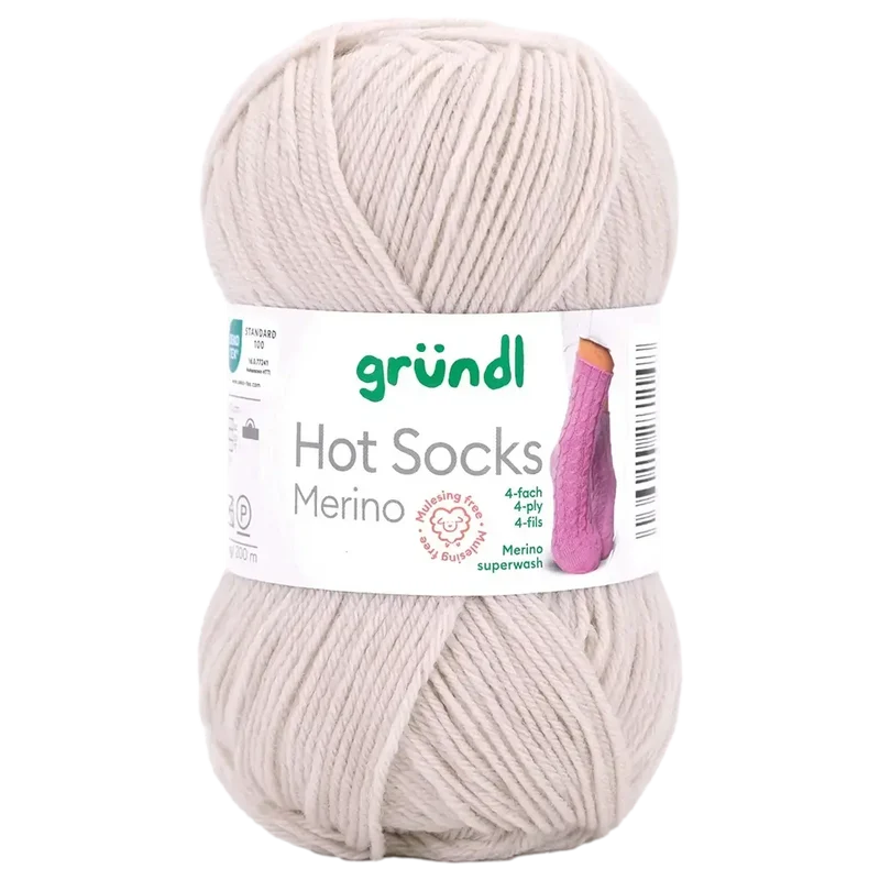 Hot Socks Merino 4-fach Sockenwolle