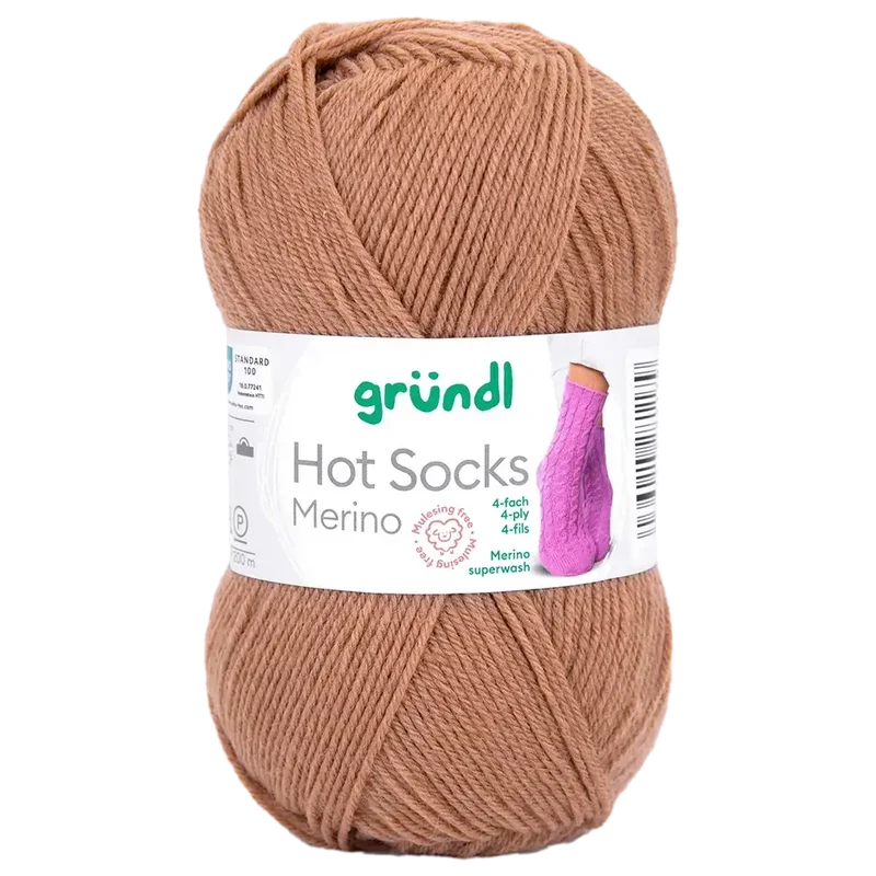 Hot Socks Merino 4-fach Sockenwolle