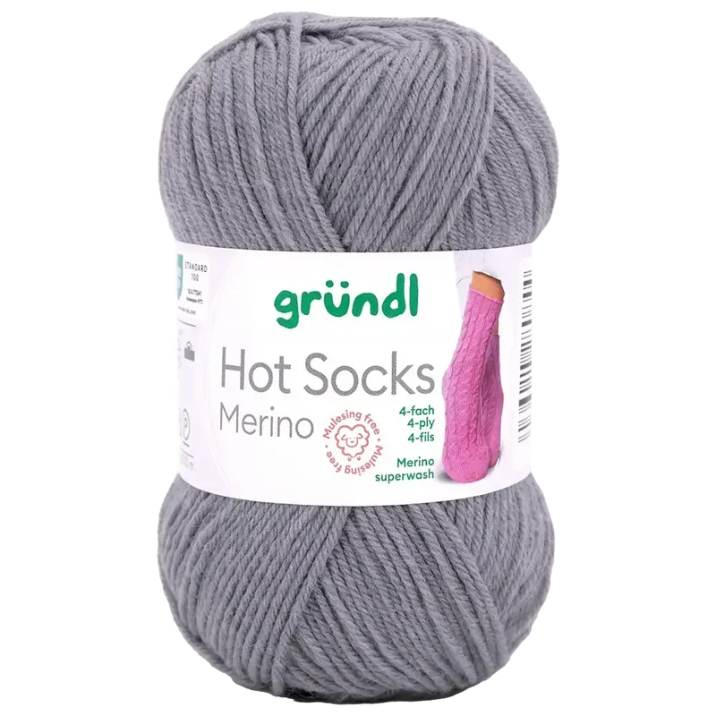 Hot Socks Merino 4-fach Sockenwolle