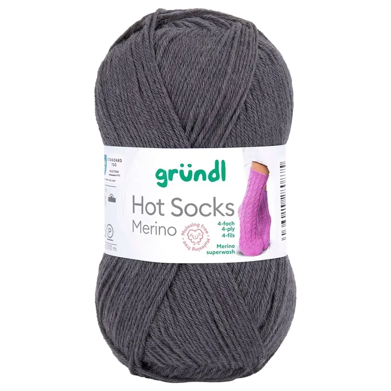 Hot Socks Merino 4-fach Sockenwolle