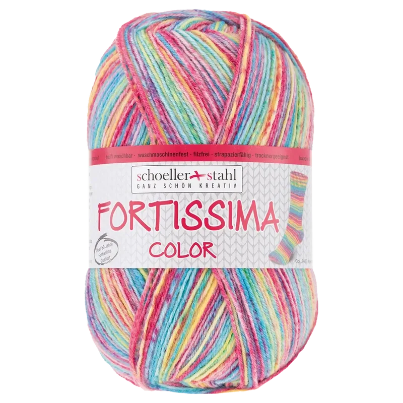 Fortissima Color 4-fach Sockenwolle