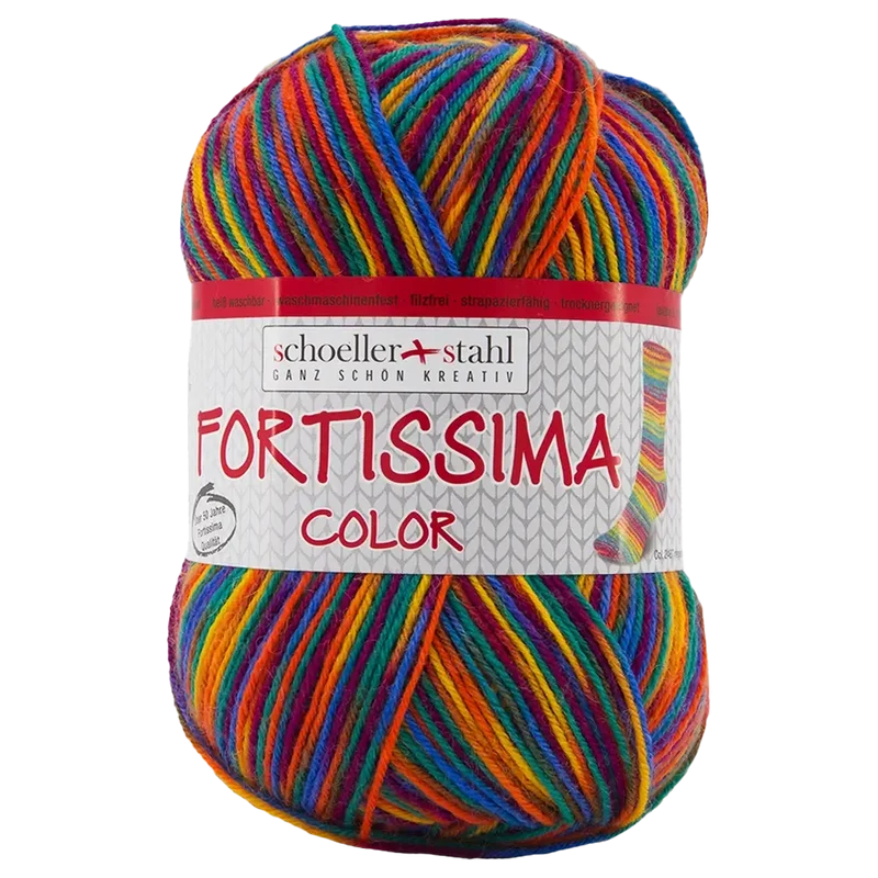 Fortissima Color 4-fach Sockenwolle