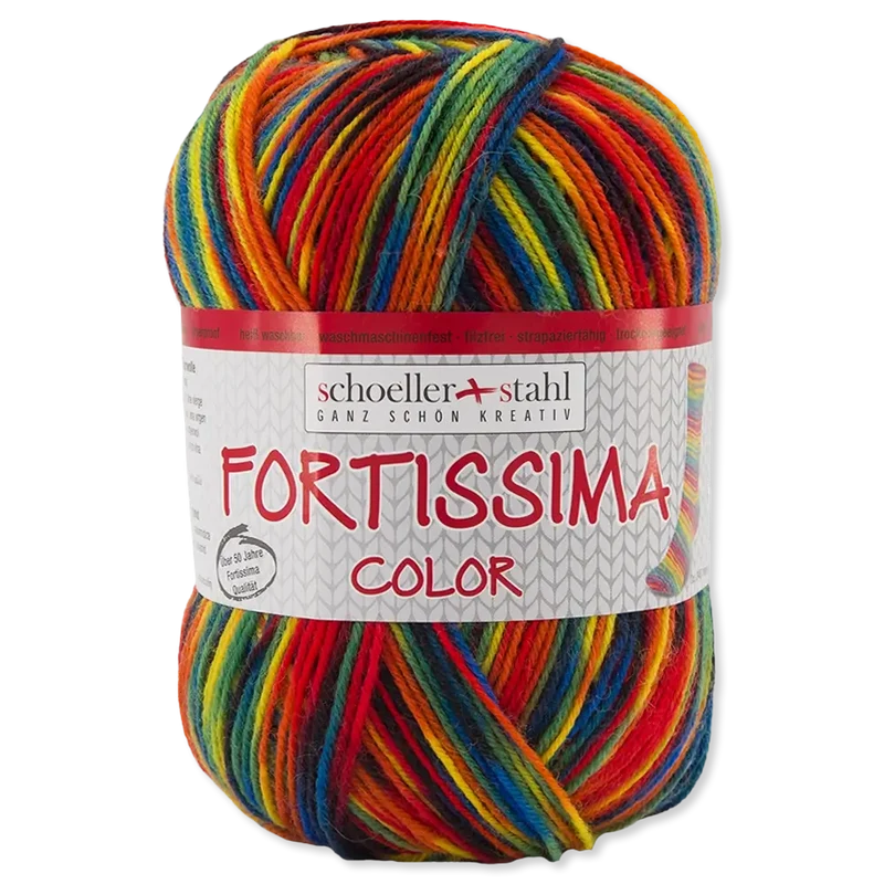 Fortissima Color 4-fach Sockenwolle