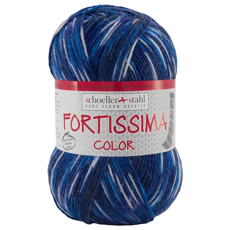Fortissima Color 4-fach Sockenwolle