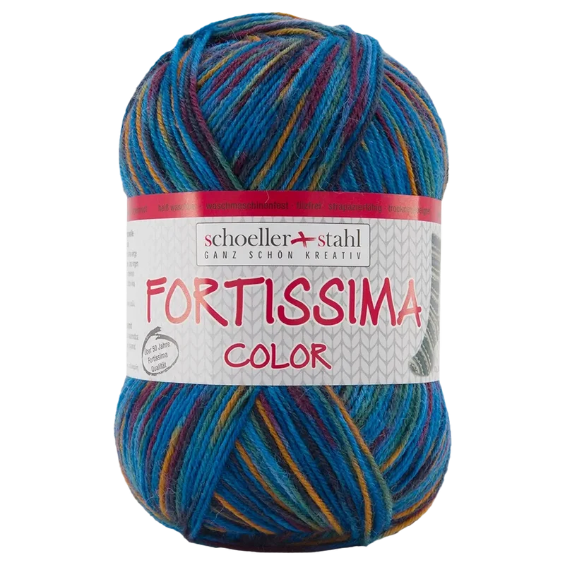Fortissima Color 4-fach Sockenwolle