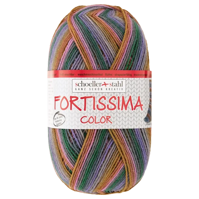 Fortissima Color 4-fach Sockenwolle