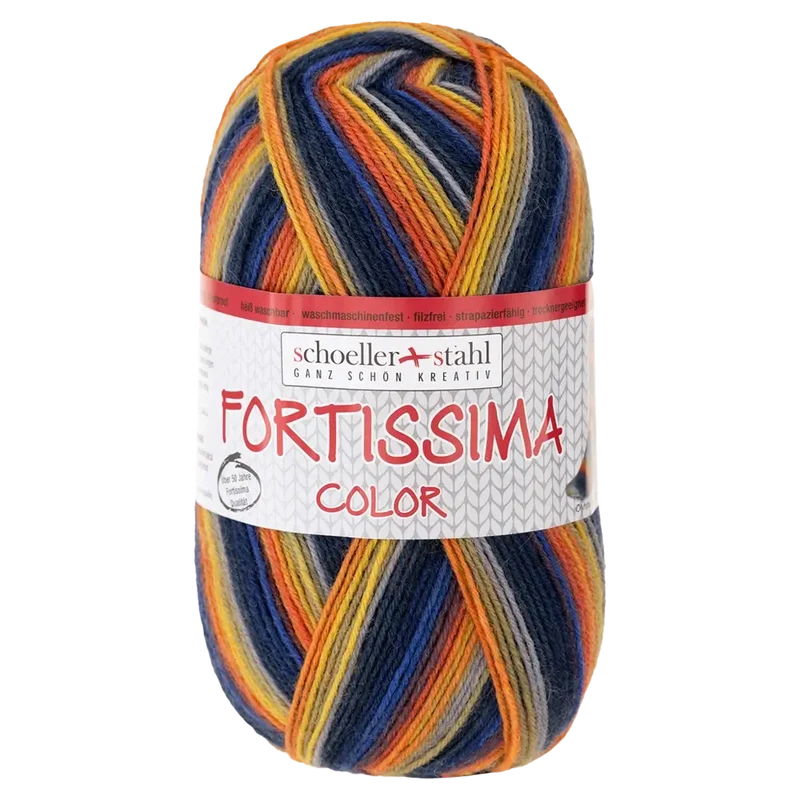 Fortissima Color 4-fach Sockenwolle