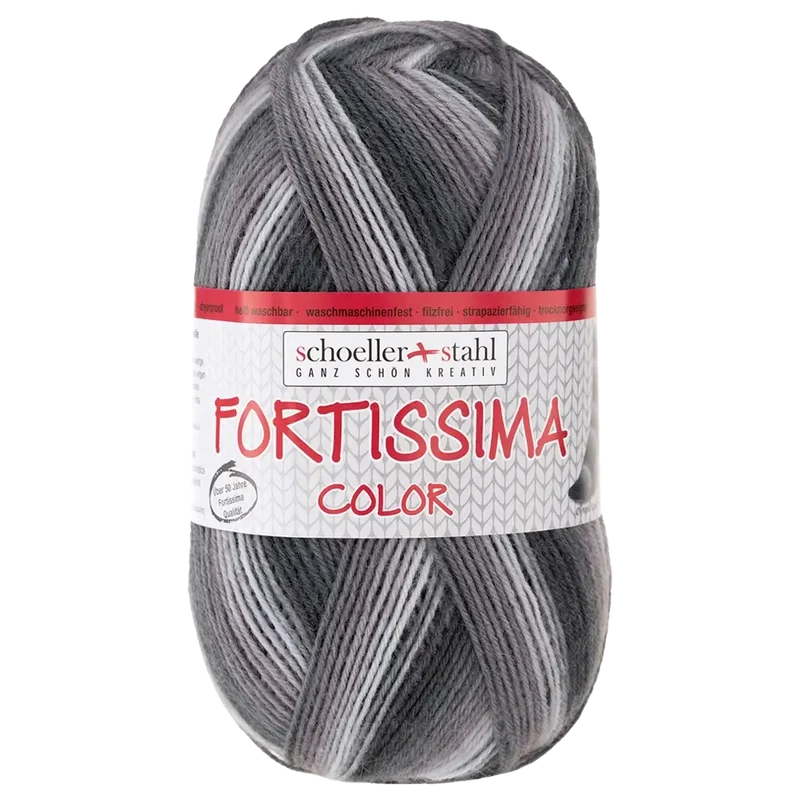 Fortissima Color 4-fach Sockenwolle