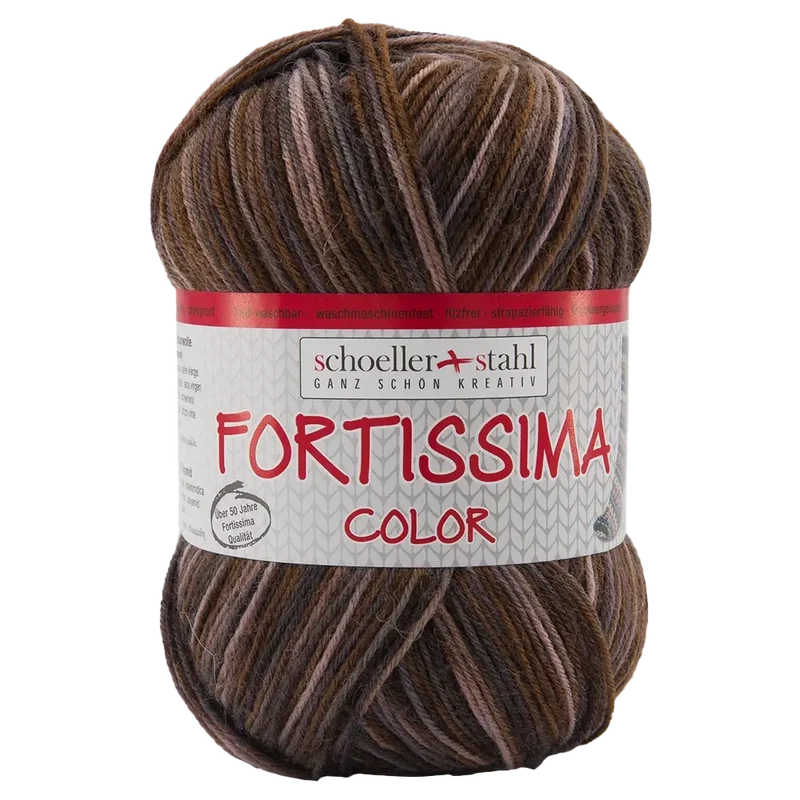Fortissima Color 4-fach Sockenwolle