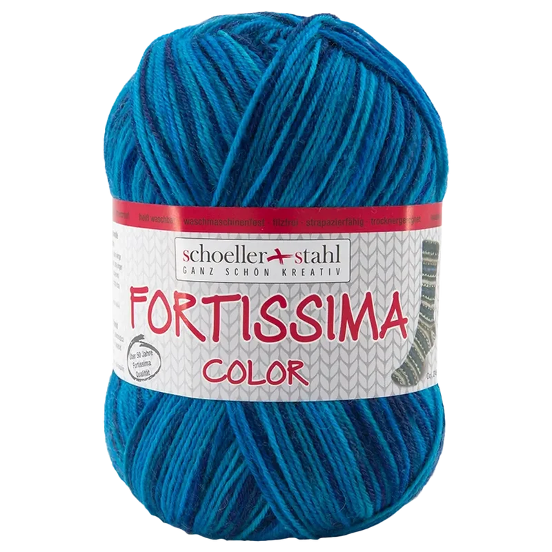 Fortissima Color 4-fach Sockenwolle