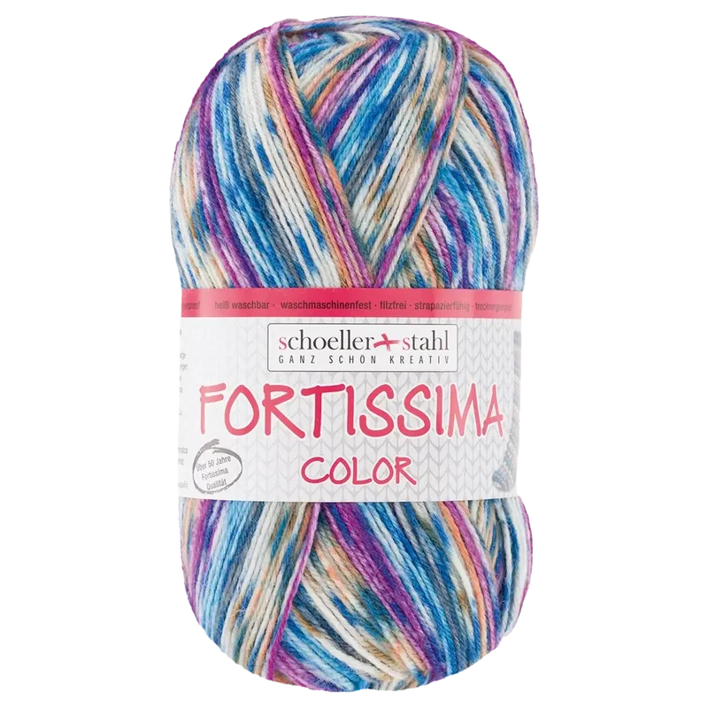 Fortissima Color 4-fach Sockenwolle