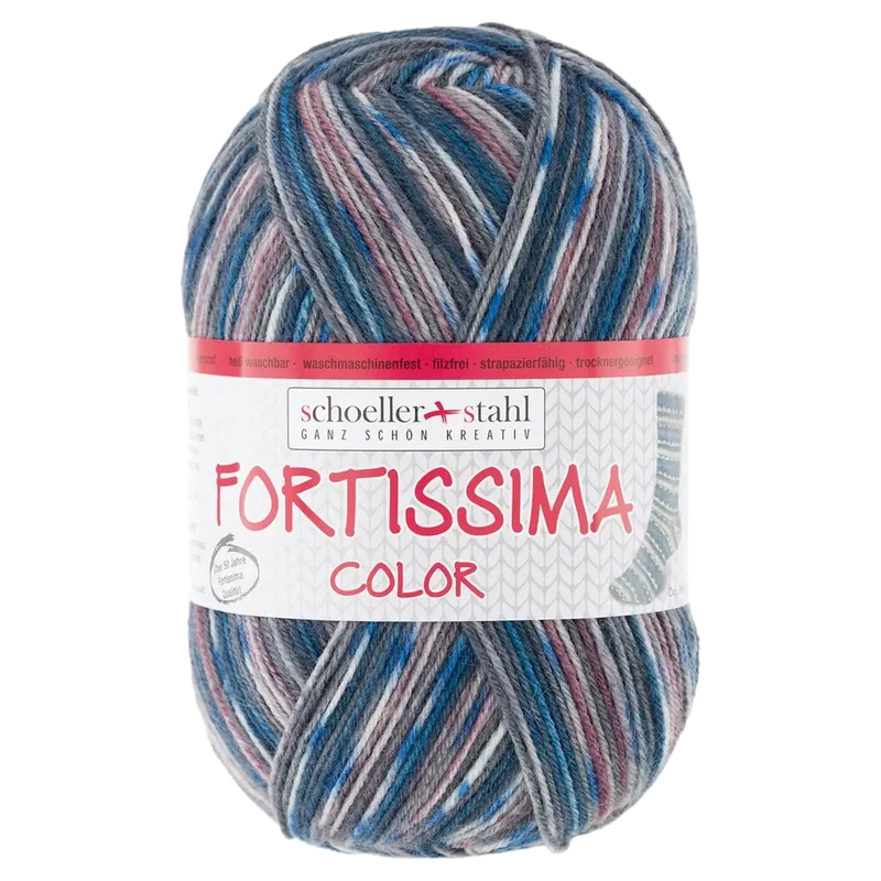Fortissima Color 4-fach Sockenwolle
