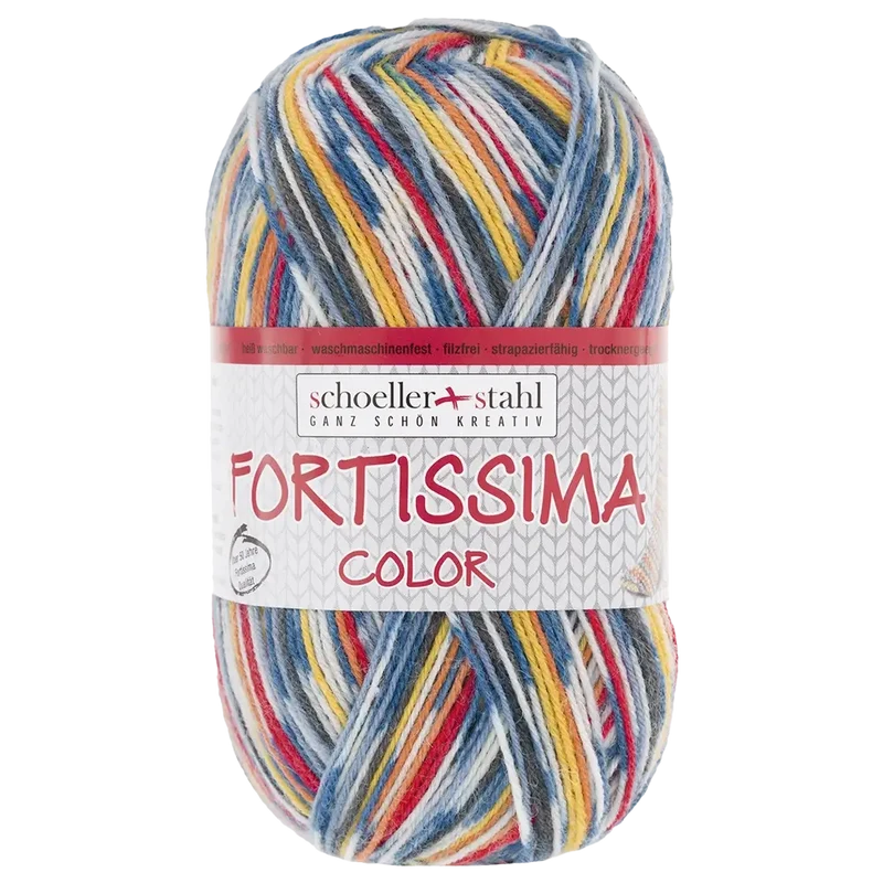 Fortissima Color 4-fach Sockenwolle