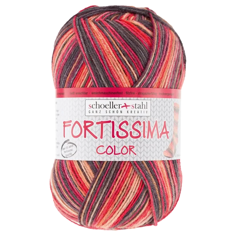 Fortissima Color 4-fach Sockenwolle