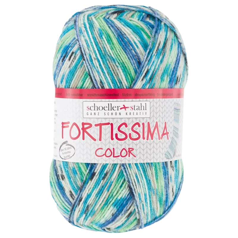 Fortissima Color 4-fach Sockenwolle