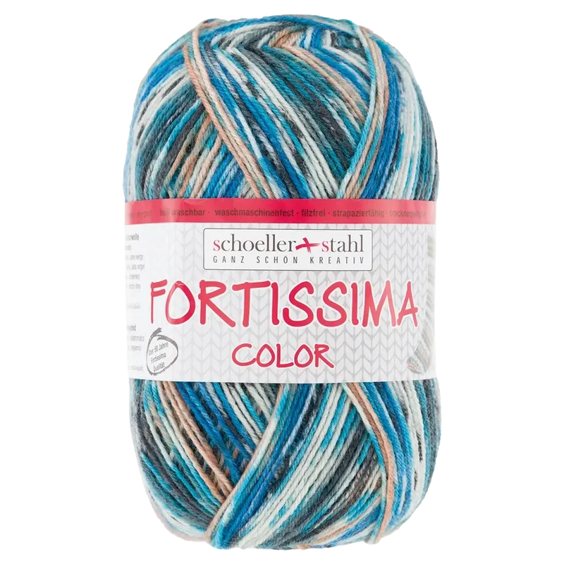 Fortissima Color 4-fach Sockenwolle